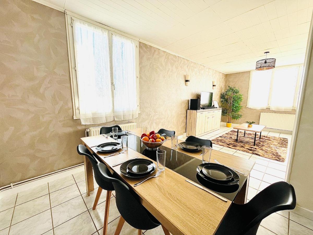 "Le Savanna" Magnifique T3 Montlucon Centre - Hopital - Parking Gratuit Екстериор снимка